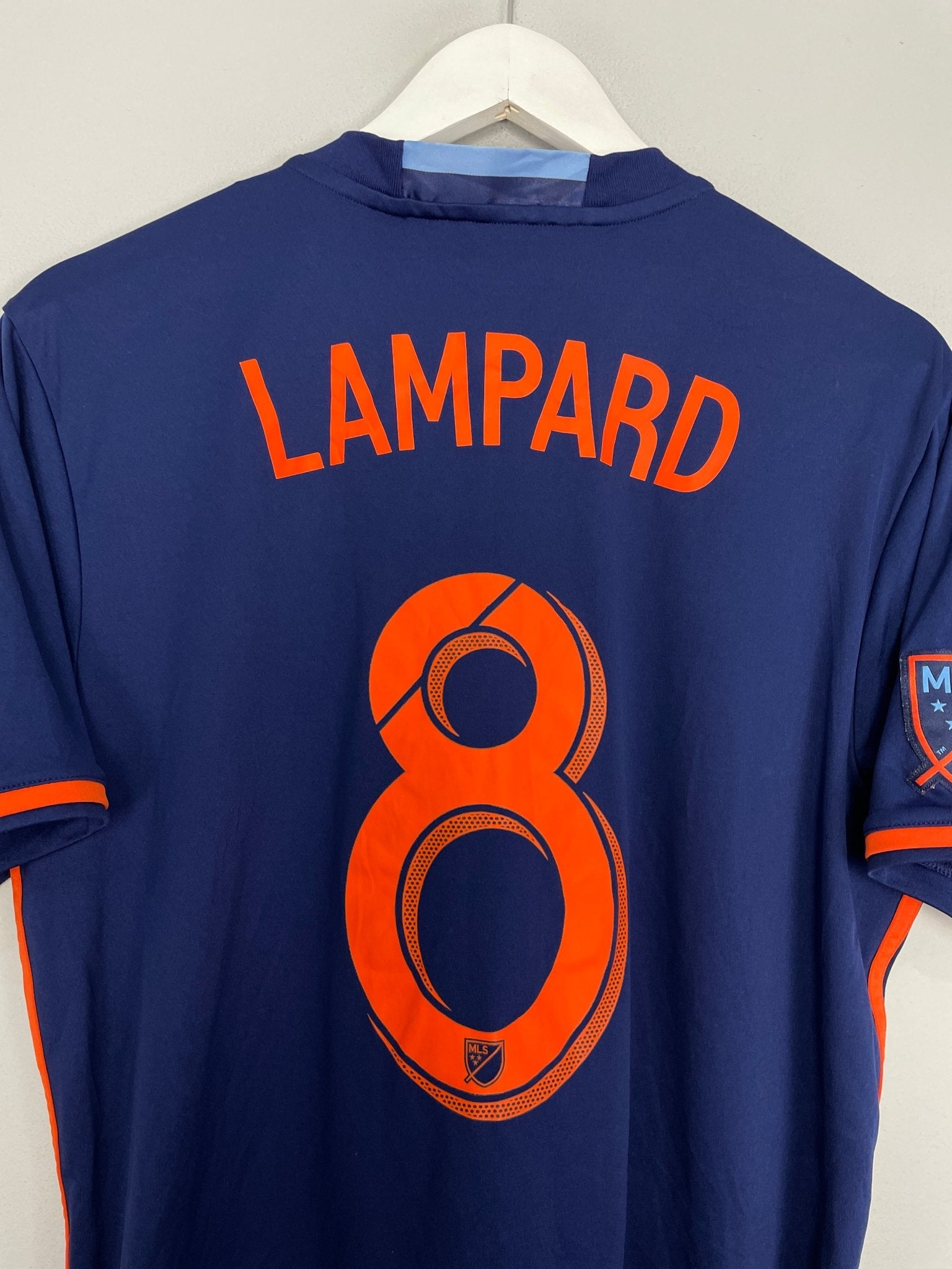 Shop 2016/17 NEW YORK CITY LAMPARD #8 AWAY SHIRT (L) ADIDAS, classic football shirts, vintage football shirts & retro soccer jerseys at Cult Kits