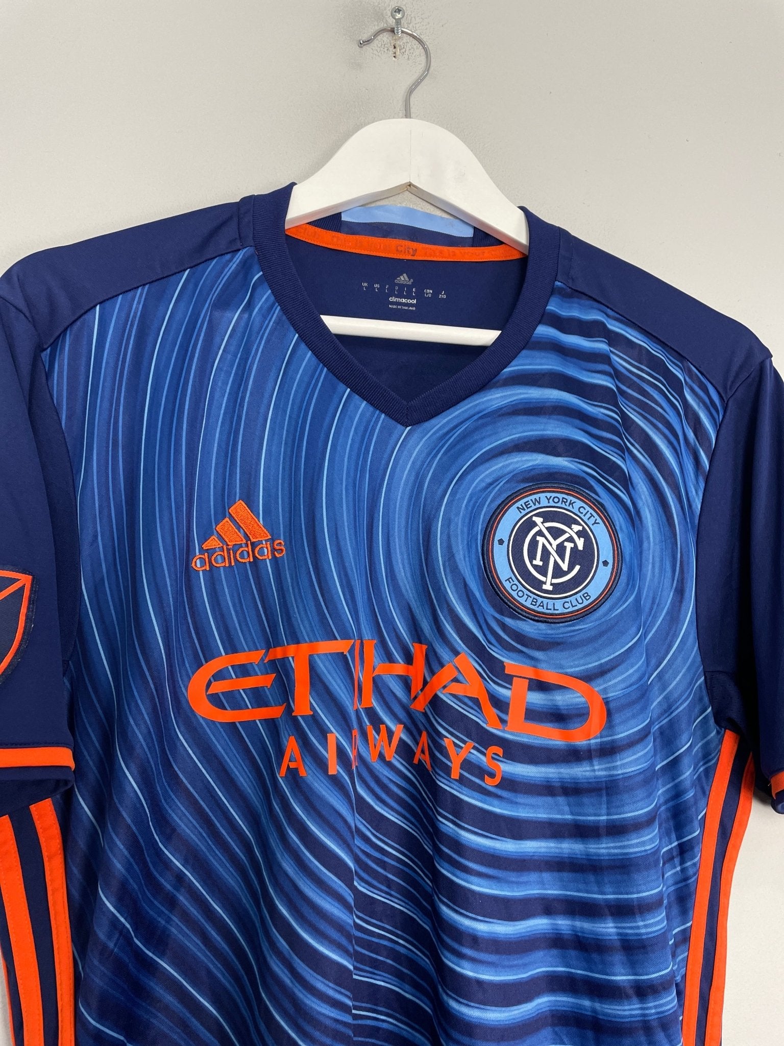 Shop 2016/17 NEW YORK CITY LAMPARD #8 AWAY SHIRT (L) ADIDAS, classic football shirts, vintage football shirts & retro soccer jerseys at Cult Kits