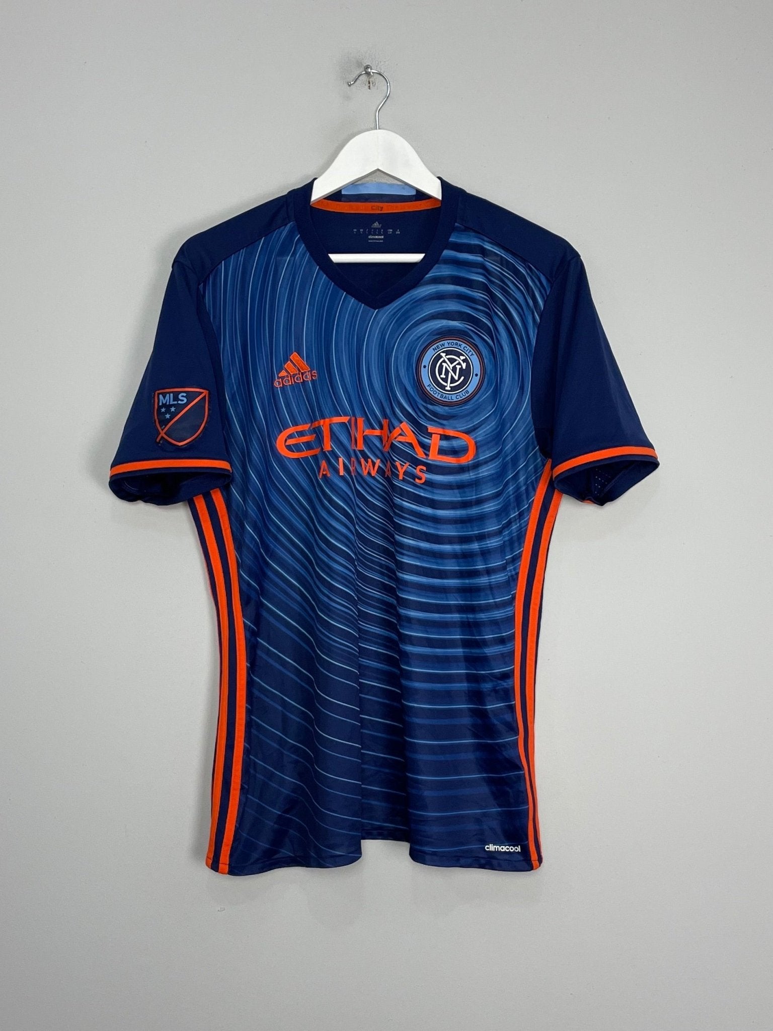 Shop 2016/17 NEW YORK CITY LAMPARD #8 AWAY SHIRT (L) ADIDAS, classic football shirts, vintage football shirts & retro soccer jerseys at Cult Kits