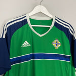 Shop 2016/17 NORTHERN IRELAND HOME SHIRT (XL) ADIDAS, classic football shirts, vintage football shirts & retro soccer jerseys at Cult Kits
