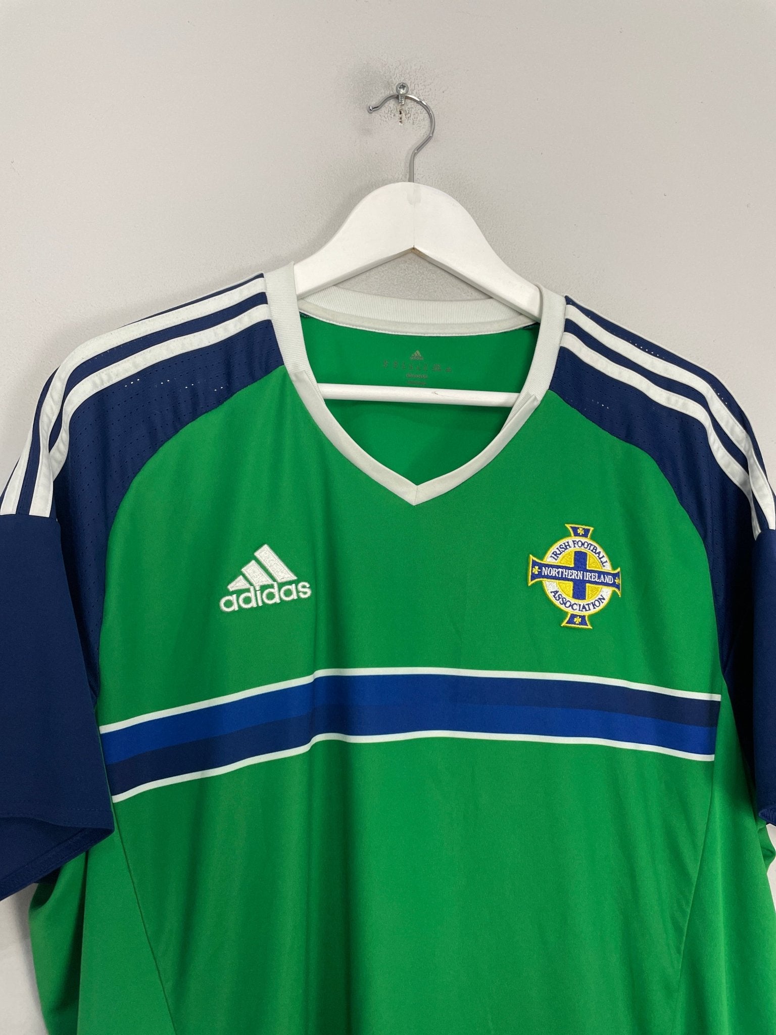 Shop 2016/17 NORTHERN IRELAND HOME SHIRT (XL) ADIDAS, classic football shirts, vintage football shirts & retro soccer jerseys at Cult Kits