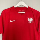 Shop 2016/17 POLAND AWAY SHIRT (M) NIKE, classic football shirts, vintage football shirts & retro soccer jerseys at Cult Kits