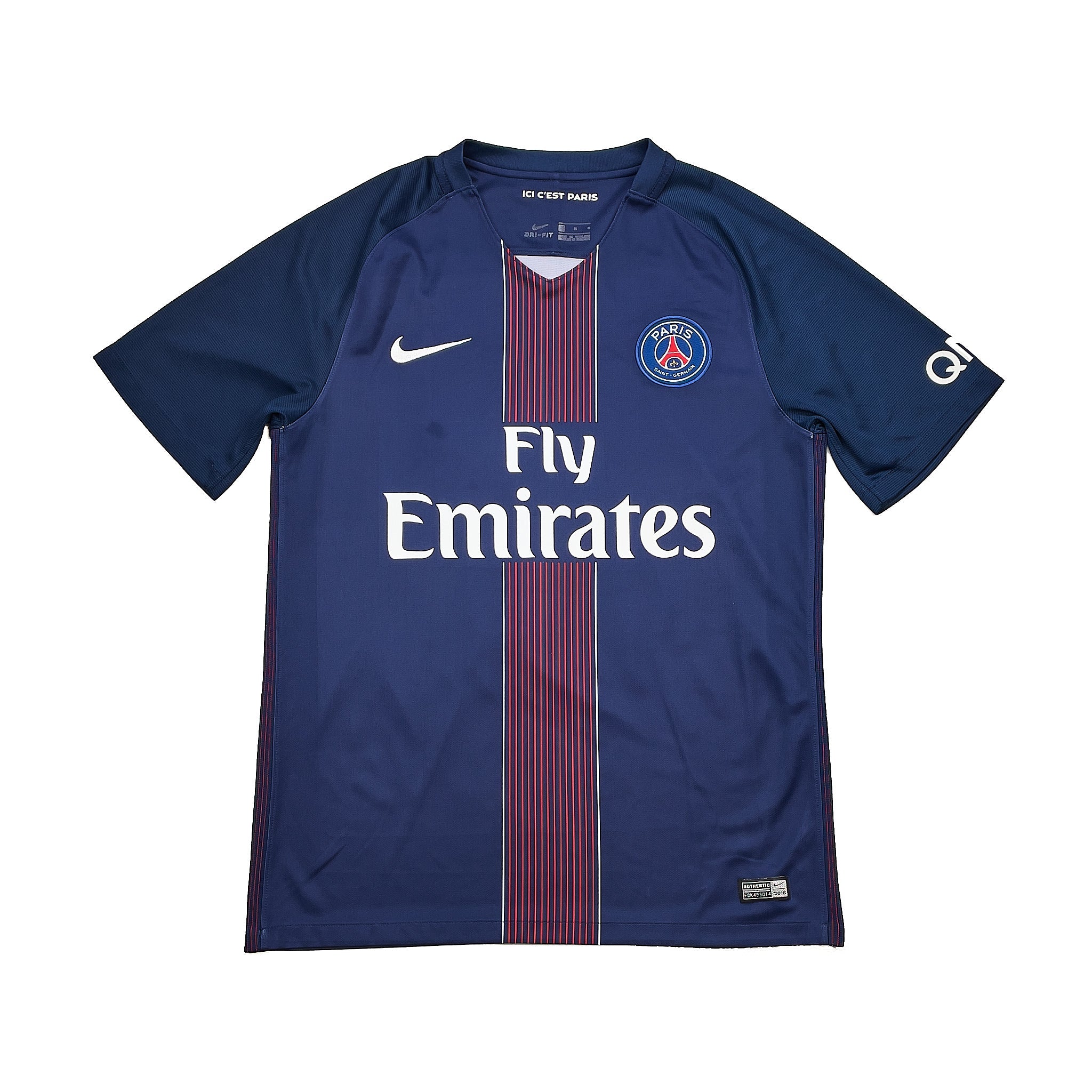 Buy 2016/17 PSG Cavani 9 Home Shirt (M) Nike ~ Free worldwide shipping ~ Authentic Vintage Football Shirts from Cult Kits