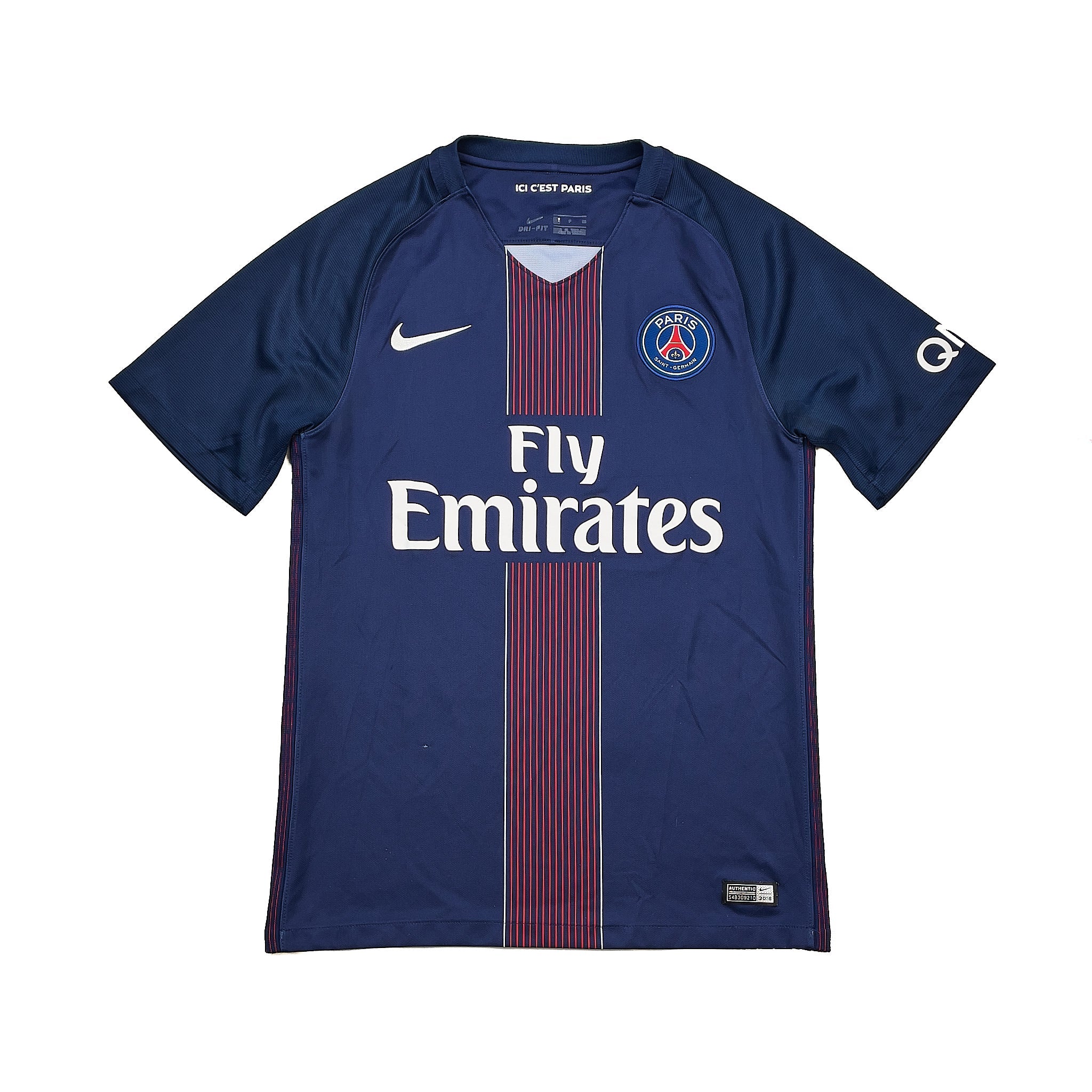 Buy 2016/17 PSG Home Shirt (S) Nike ~ Free worldwide shipping ~ Authentic Vintage Football Shirts from Cult Kits