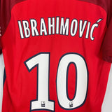 Shop 2016/17 PSG IBRAHIMOVIC #10 AWAY SHIRT (L) NIKE, classic football shirts, vintage football shirts & retro soccer jerseys at Cult Kits