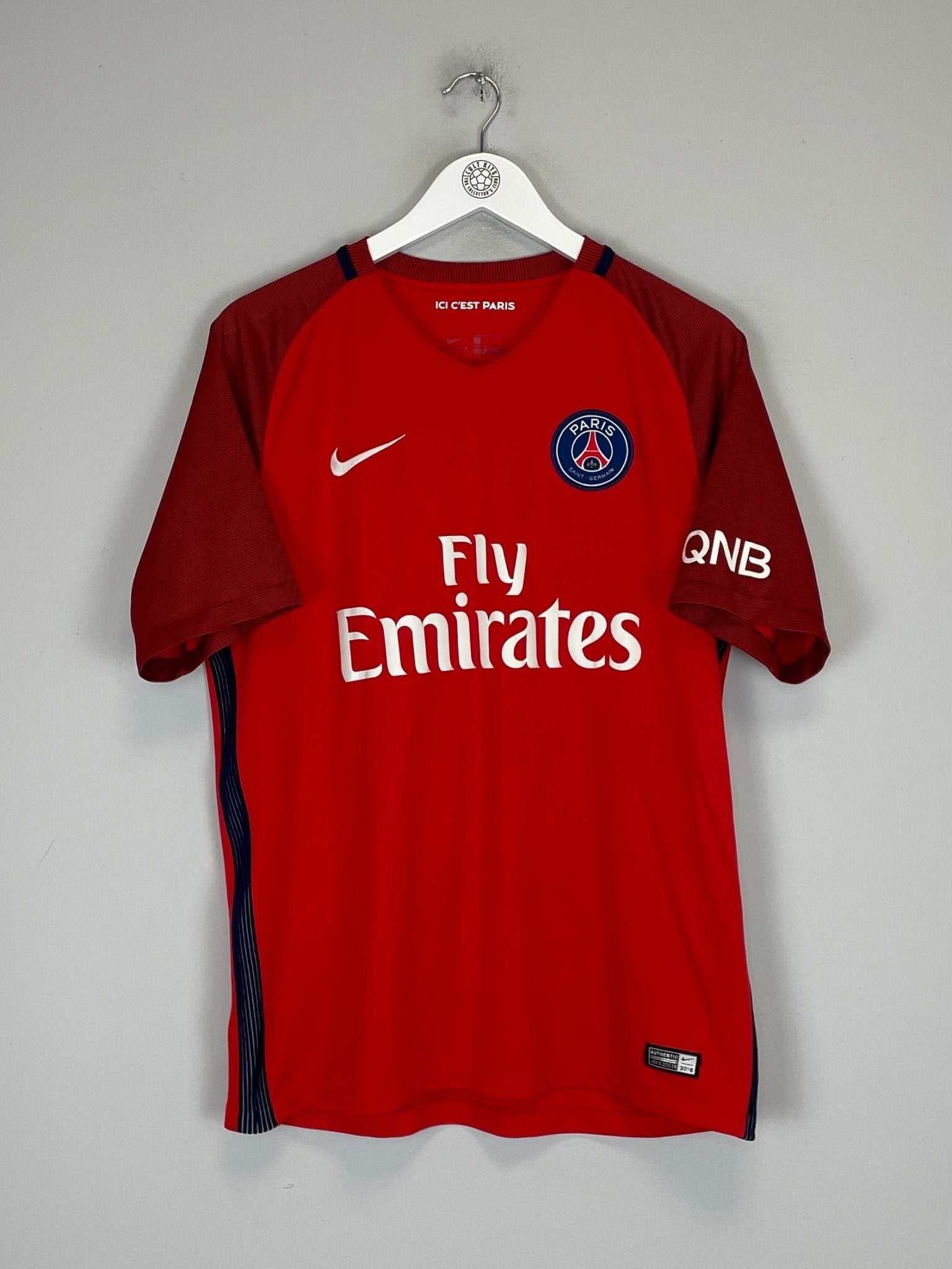 Shop 2016/17 PSG IBRAHIMOVIC #10 AWAY SHIRT (L) NIKE, classic football shirts, vintage football shirts & retro soccer jerseys at Cult Kits
