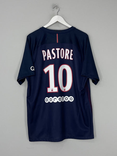 Maillot PSG Third 2015/2016 Flocage Pastore N°27 Ooredoo Neuf Sans Boîte