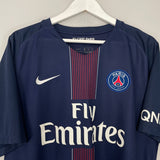 Shop 2016/17 PSG PASTORE #10 HOME SHIRT (XL) NIKE, classic football shirts, vintage football shirts & retro soccer jerseys at Cult Kits