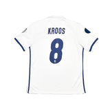 Buy 2016/17 REAL MADRID KROOS 8 HOME SHIRT (L) ADIDAS ~ Free worldwide shipping available ~ Authentic Vintage Football Shirts from Cult Kits