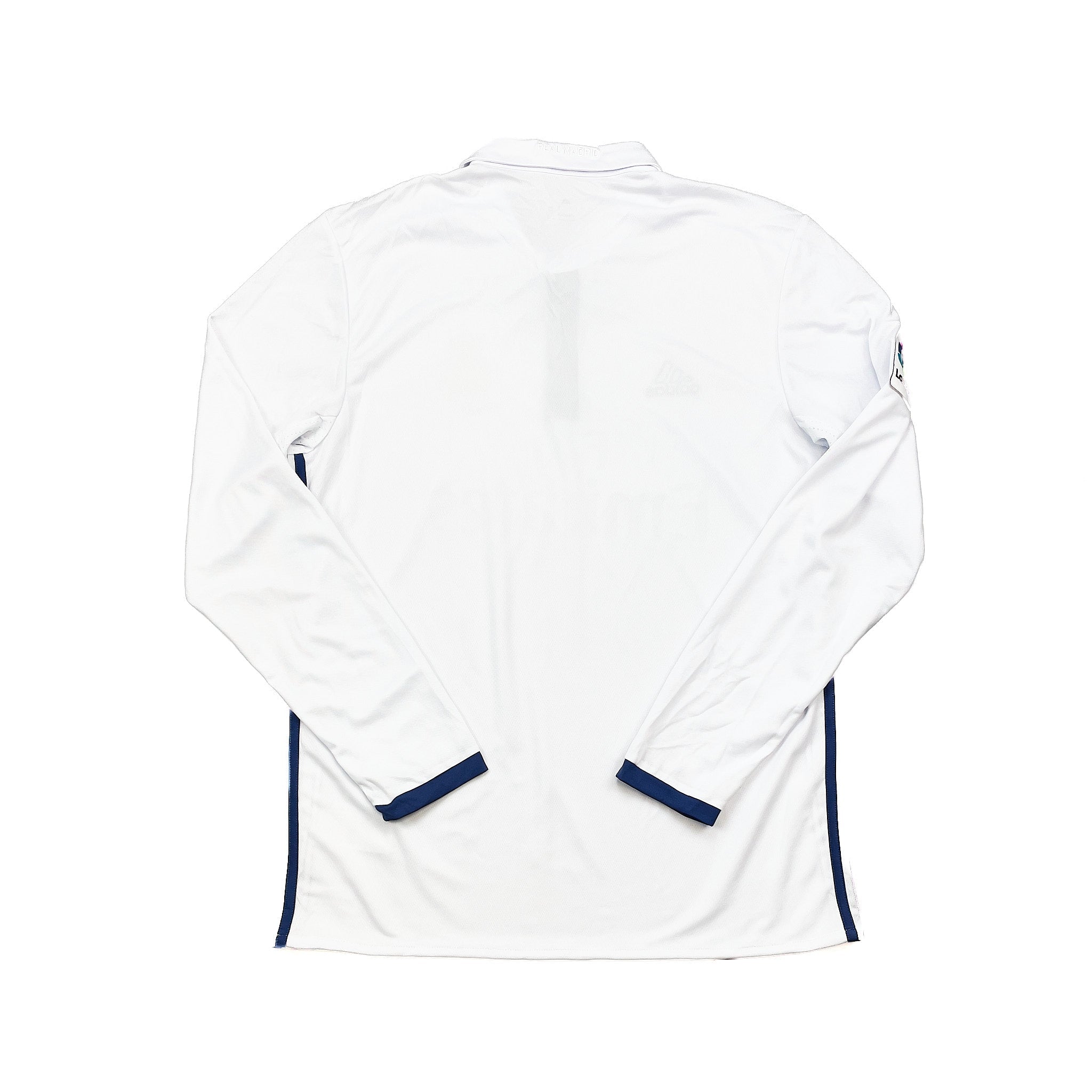 Buy 2016/17 Real Madrid L/S Home Shirt (L) Adidas ~ Free worldwide shipping available ~ Authentic Vintage Football Shirts from Cult Kits