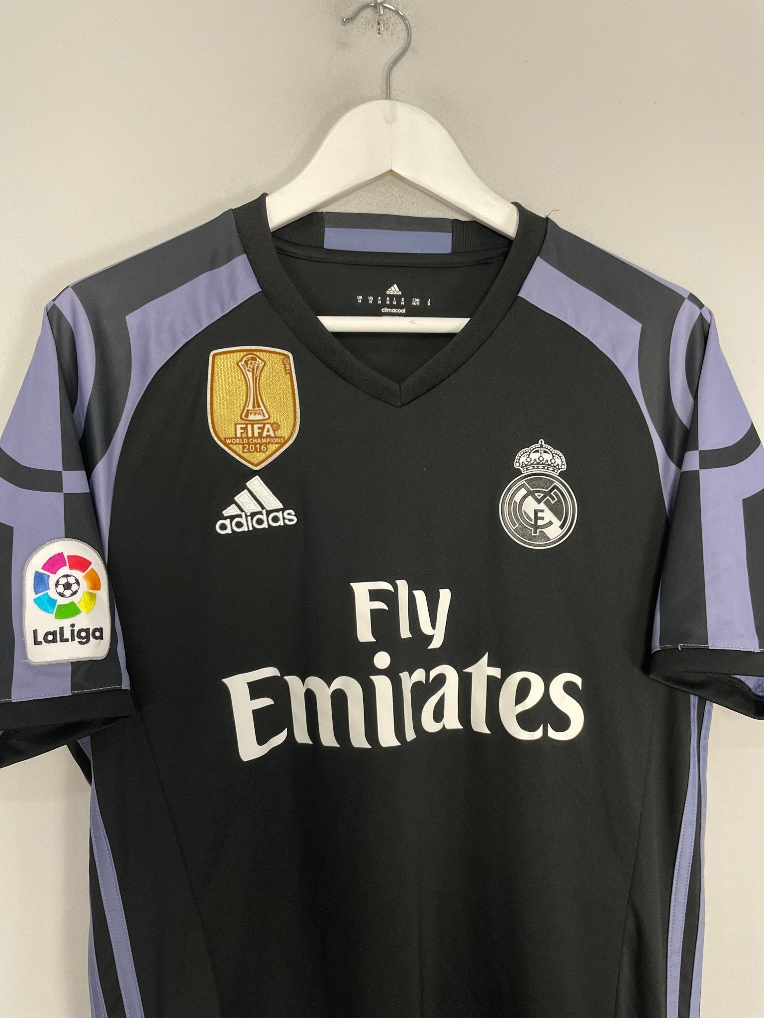 Shop 2016/17 REAL MADRID MARCELO #12 THIRD SHIRT (M) ADIDAS, classic football shirts, vintage football shirts & retro soccer jerseys at Cult Kits