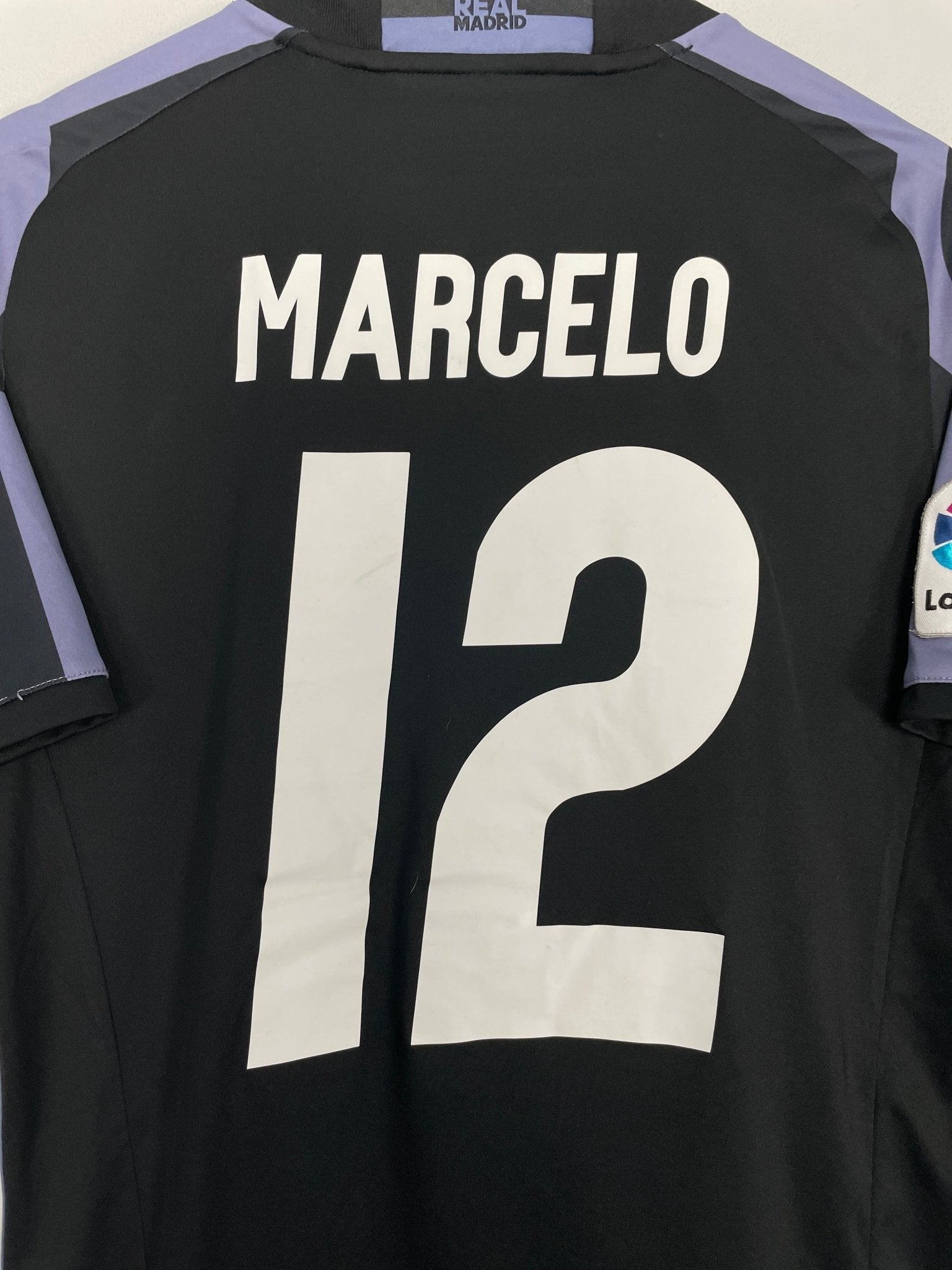 Shop 2016/17 REAL MADRID MARCELO #12 THIRD SHIRT (M) ADIDAS, classic football shirts, vintage football shirts & retro soccer jerseys at Cult Kits