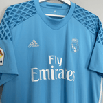 Shop 2016/17 REAL MADRID NAVAS #1 GK SHIRT (XL) ADIDAS, classic football shirts, vintage football shirts & retro soccer jerseys at Cult Kits