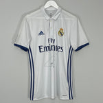 Shop 2016/17 REAL MADRID RAUL #7 *SIGNED* HOME SHIRT (M) ADIDAS, classic football shirts, vintage football shirts & retro soccer jerseys at Cult Kits