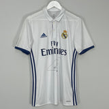Shop 2016/17 REAL MADRID RAUL #7 *SIGNED* HOME SHIRT (M) ADIDAS, classic football shirts, vintage football shirts & retro soccer jerseys at Cult Kits