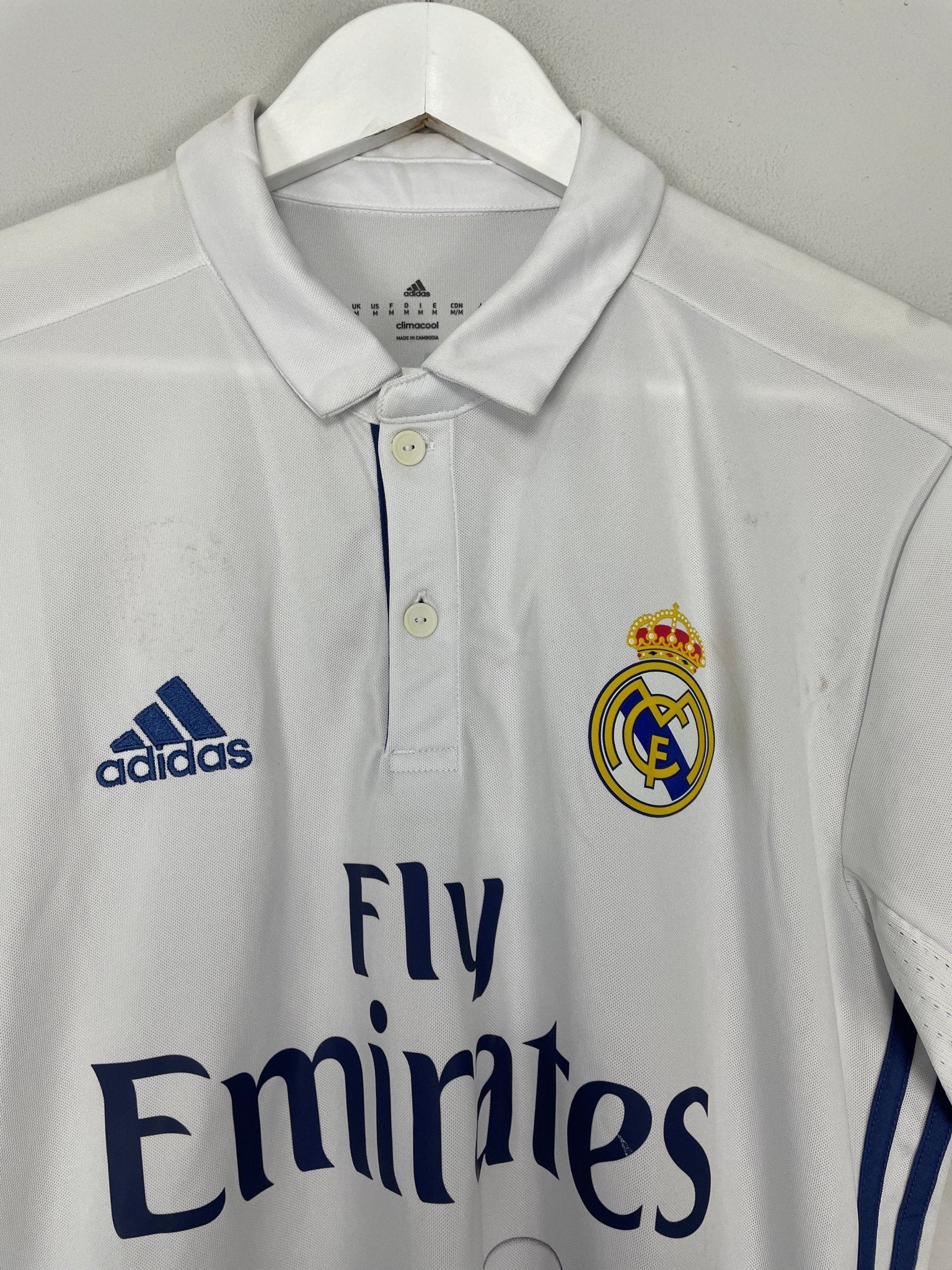 Shop 2016/17 REAL MADRID RAUL #7 *SIGNED* HOME SHIRT (M) ADIDAS, classic football shirts, vintage football shirts & retro soccer jerseys at Cult Kits