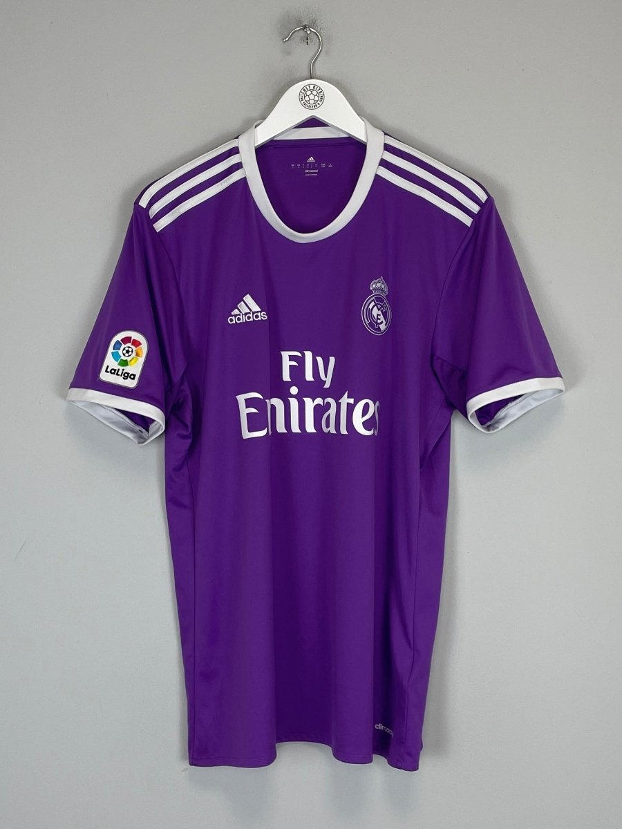 2016/17 REAL MADRID RONALDO 7 AWAY SHIRT (L) ADIDAS - Cult Kits - Large - Buy Vintage Football Shirts, Authentic Retro Football Shirts For Sale, Classic Football Shirts & Soccer Jersey