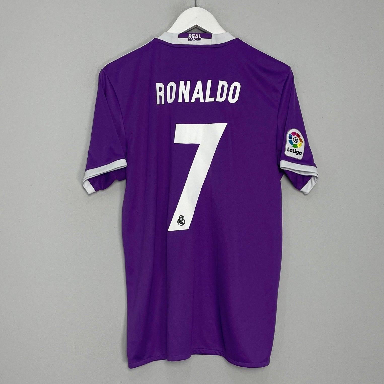 Shop 2016/17 REAL MADRID RONALDO #7 AWAY SHIRT (M) ADIDAS, classic football shirts, vintage football shirts & retro soccer jerseys at Cult Kits