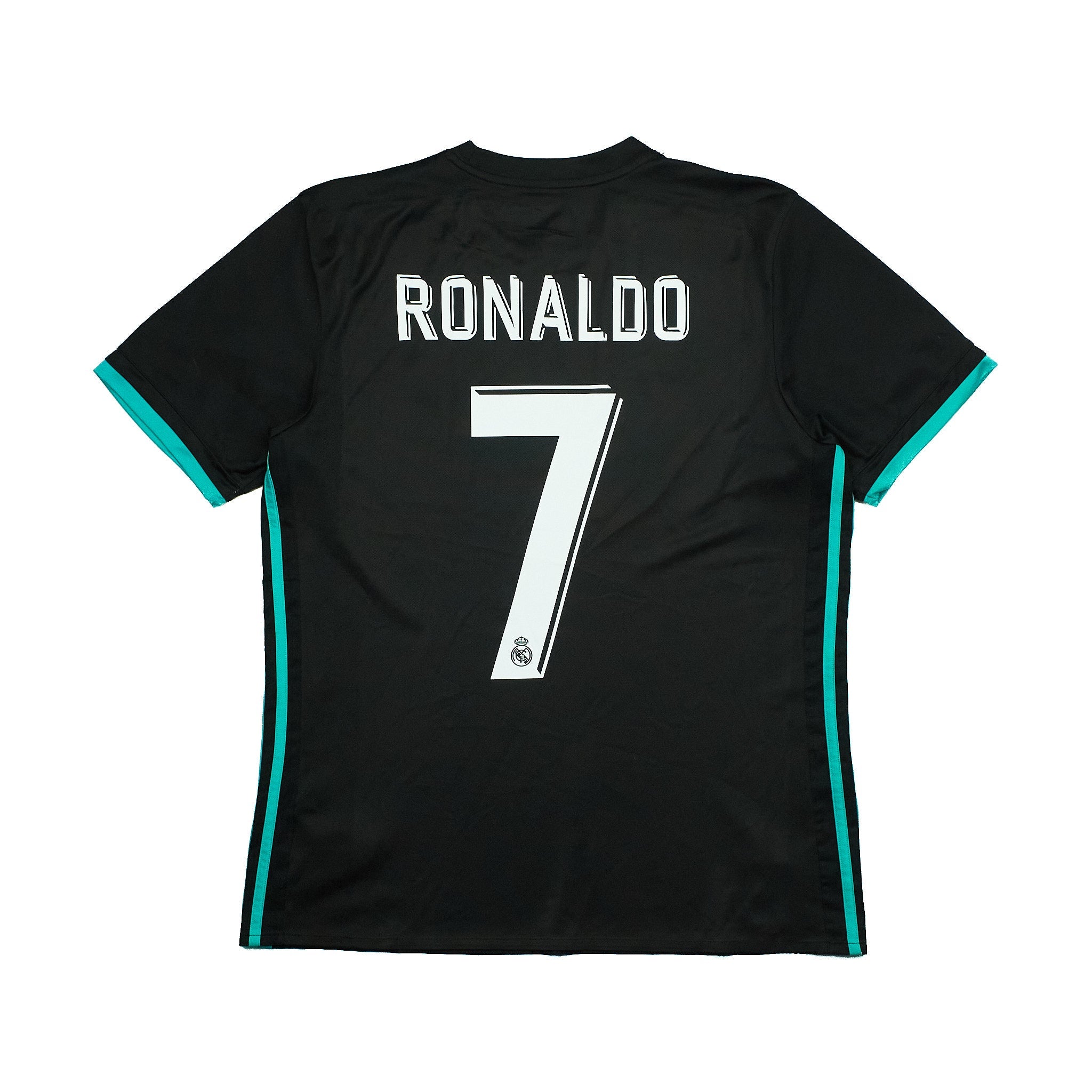 Buy 2016/17 Real Madrid Ronaldo 7 Away Shirt (M) Adidas ~ Free worldwide shipping ~ Authentic Vintage Football Shirts from Cult Kits