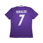 Buy 2016/17 Real Madrid Ronaldo 7 Away Shirt (M) Adidas ~ Free worldwide shipping ~ Authentic Vintage Football Shirts from Cult Kits