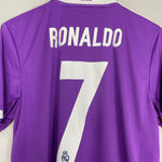 Shop 2016/17 REAL MADRID RONALDO #7 AWAY SHIRT (M) ADIDAS, classic football shirts, vintage football shirts & retro soccer jerseys at Cult Kits