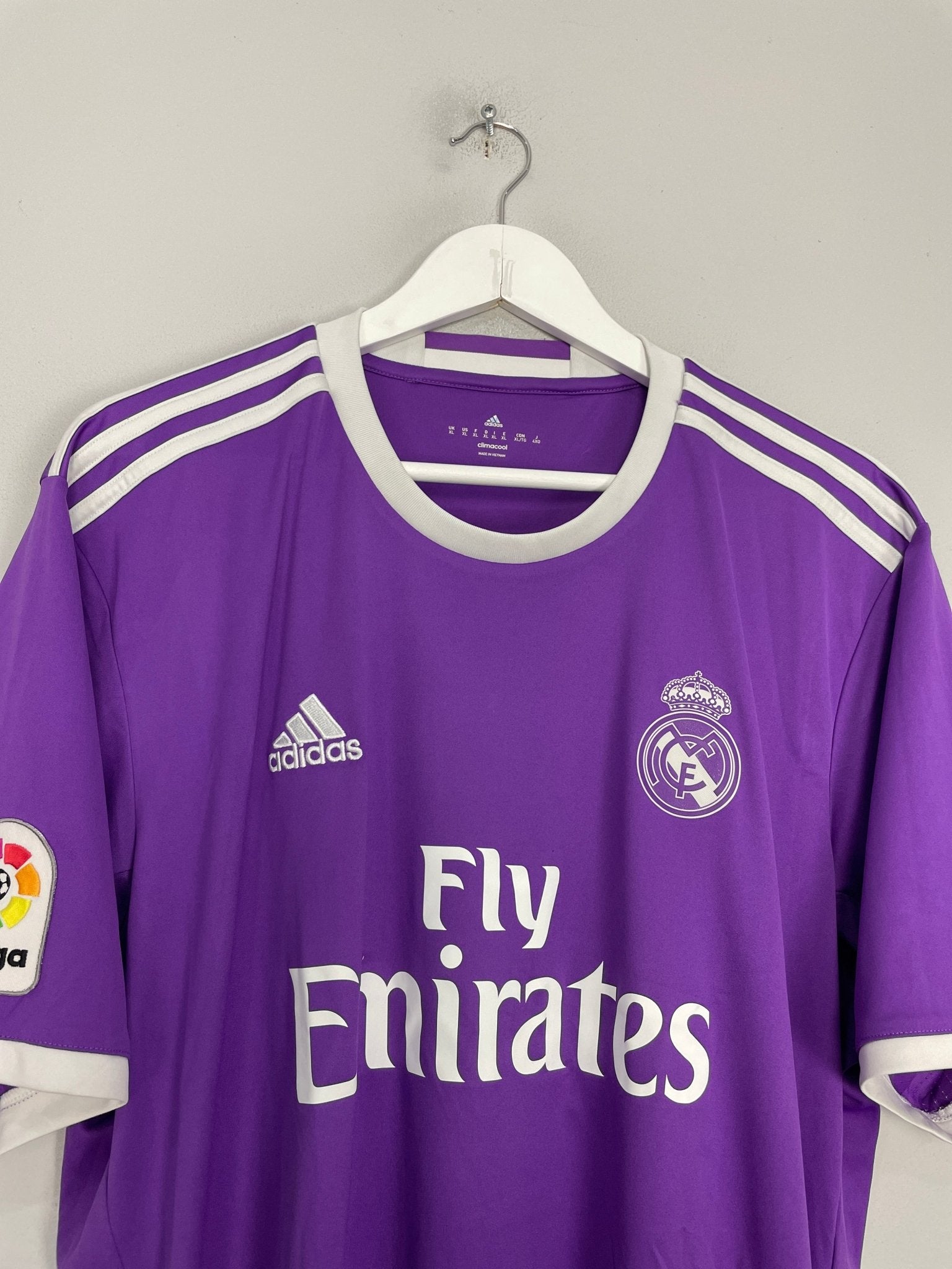 Shop 2016/17 REAL MADRID RONALDO #7 AWAY SHIRT (XL) ADIDAS, classic football shirts, vintage football shirts & retro soccer jerseys at Cult Kits