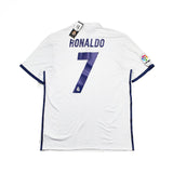 Buy 2016/17 Real Madrid Ronaldo 7 BNWT *Authentic Home Shirt (XL) Adidas ~ Free worldwide shipping ~ Authentic Vintage Football Shirts from Cult Kits