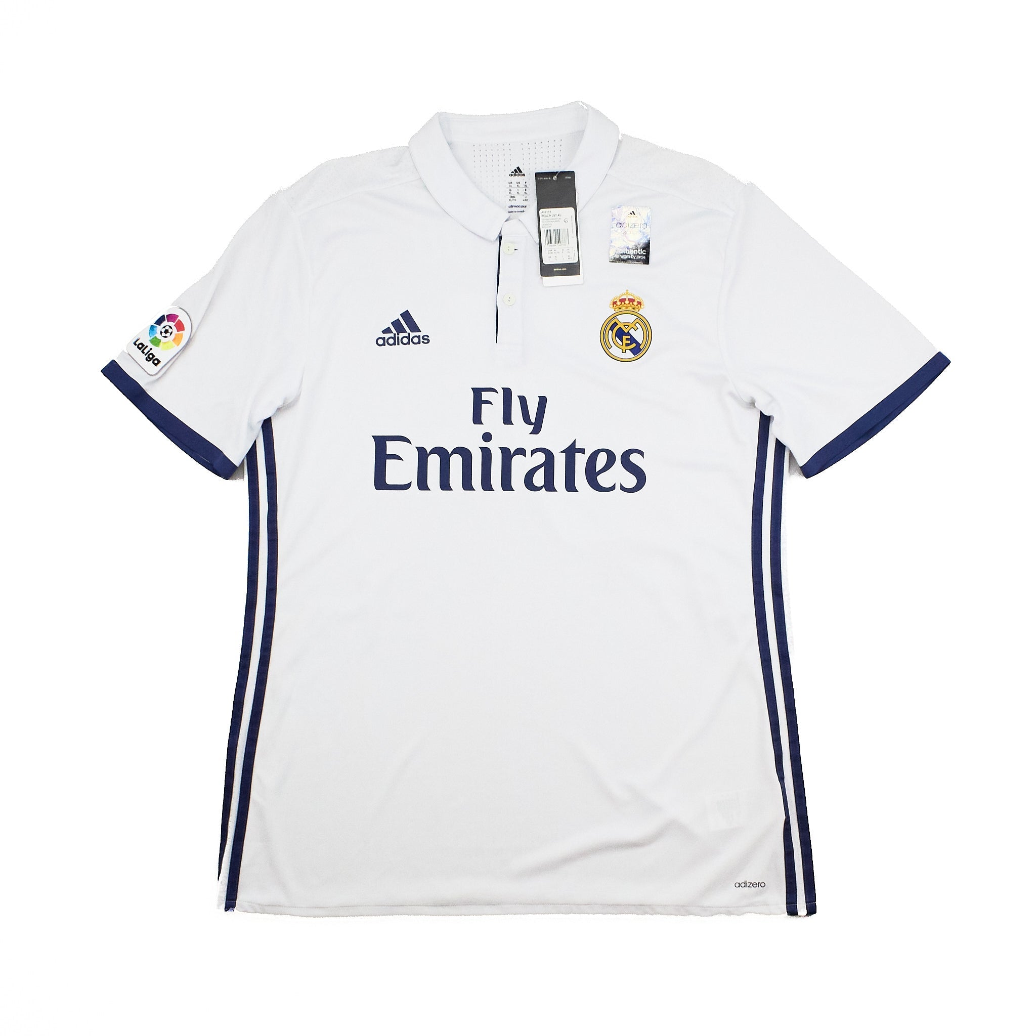 2016 Real Madrid Adidas football shirt - view 2 - Cult Kits