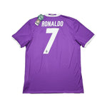 Buy 2016/17 Real Madrid Ronaldo 7 *BNWT* Away Shirt (L) Adidas ~ Free worldwide shipping available ~ Authentic Vintage Football Shirts from Cult Kits