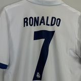 2016/17 REAL MADRID RONALDO 7 *BNWT* HOME SHIRT (L) ADIDAS - Cult Kits - Large - Buy Vintage Football Shirts, Authentic Retro Football Shirts For Sale, Classic Football Shirts & Soccer Jersey