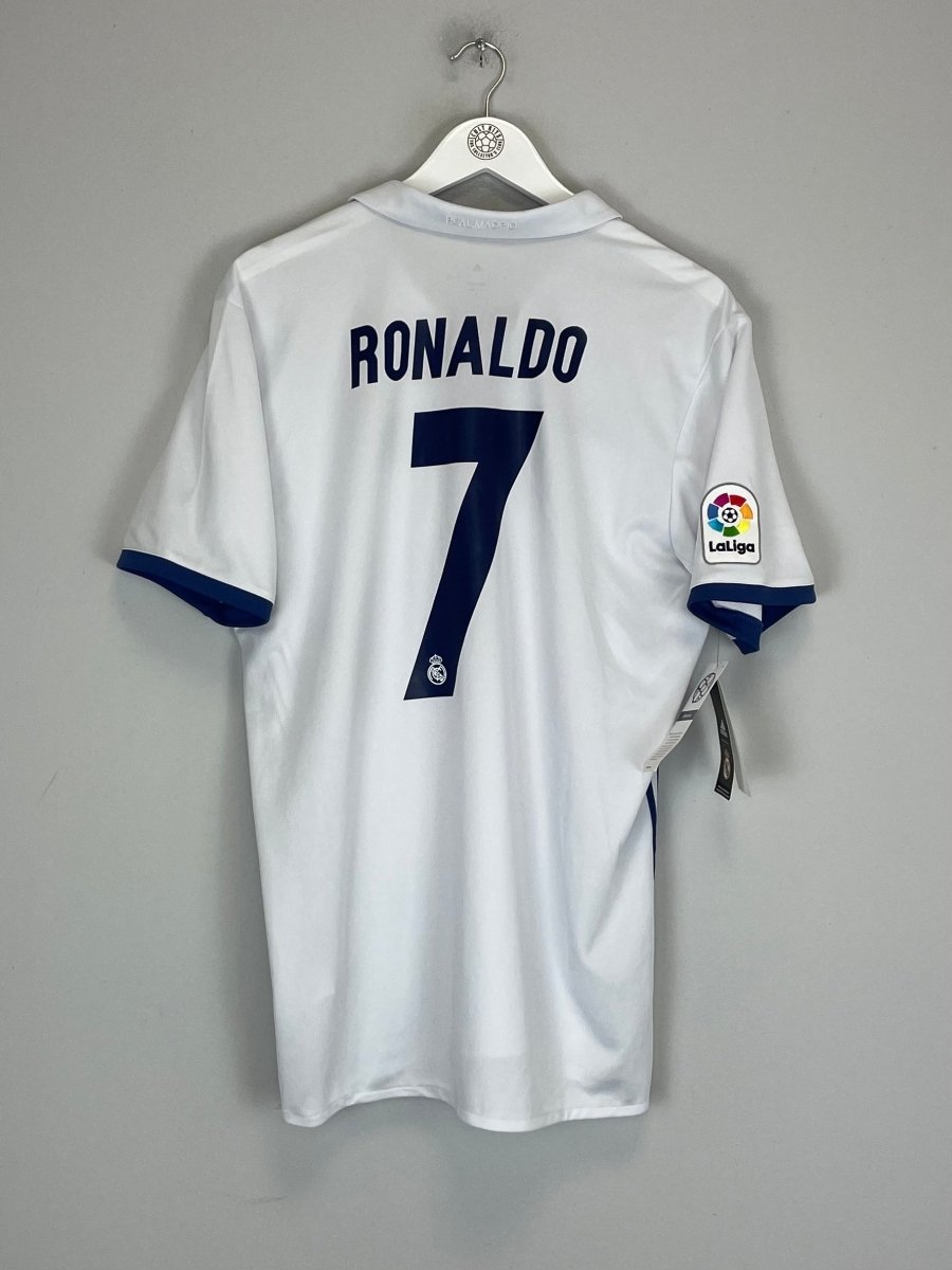 2016/17 REAL MADRID RONALDO 7 *BNWT* HOME SHIRT (L) ADIDAS - Cult Kits - Large - Buy Vintage Football Shirts, Authentic Retro Football Shirts For Sale, Classic Football Shirts & Soccer Jersey
