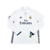 Buy 2016/17 Real Madrid Ronaldo 7 *BNWT* L/S Home Shirt (XL) Adidas ~ Free worldwide shipping available ~ Authentic Vintage Football Shirts from Cult Kits