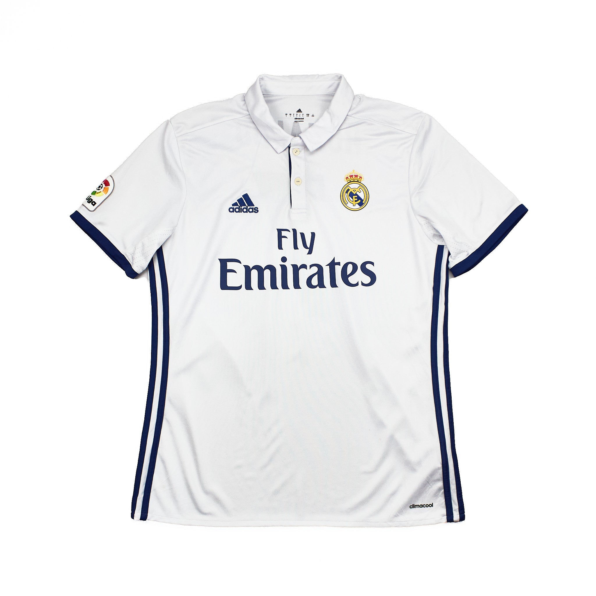 Buy 2016/17 Real Madrid Ronaldo 7 Home Shirt (L) Adidas ~ Free worldwide shipping ~ Authentic Vintage Football Shirts from Cult Kits