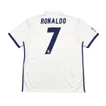 Buy 2016/17 Real Madrid Ronaldo 7 Home Shirt (L) Adidas ~ Free worldwide shipping ~ Authentic Vintage Football Shirts from Cult Kits