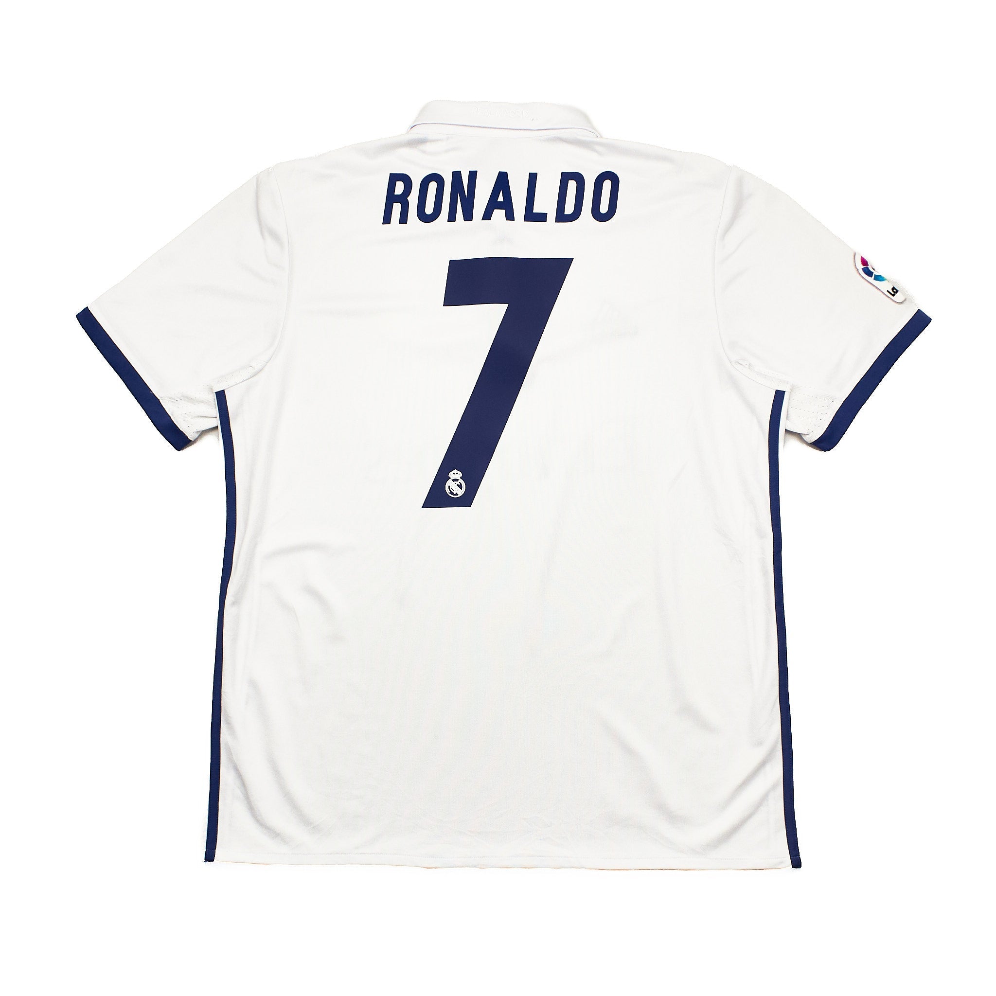 Buy 2016/17 Real Madrid Ronaldo 7 Home Shirt (L) Adidas ~ Free worldwide shipping ~ Authentic Vintage Football Shirts from Cult Kits