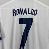 Shop 2016/17 REAL MADRID RONALDO #7 HOME SHIRT (L) ADIDAS, classic football shirts, vintage football shirts & retro soccer jerseys at Cult Kits