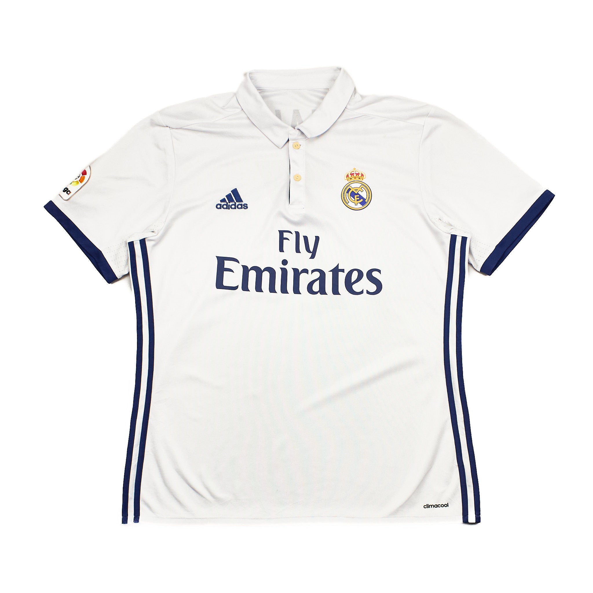 Buy 2016/17 Real Madrid Ronaldo 7 Home Shirt (L) Adidas ~ Free worldwide shipping ~ Authentic Vintage Football Shirts from Cult Kits
