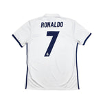 Buy 2016/17 Real Madrid Ronaldo 7 Home Shirt (M) Adidas ~ Free worldwide shipping ~ Authentic Vintage Football Shirts from Cult Kits