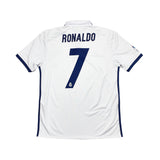 Buy 2016/17 Real Madrid Ronaldo 7 Home Shirt (M) Adidas ~ Free worldwide shipping ~ Authentic Vintage Football Shirts from Cult Kits