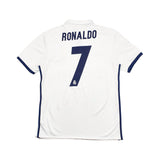 Buy 2016/17 Real Madrid Ronaldo 7 Home Shirt (M) Adidas ~ Free worldwide shipping ~ Authentic Vintage Football Shirts from Cult Kits