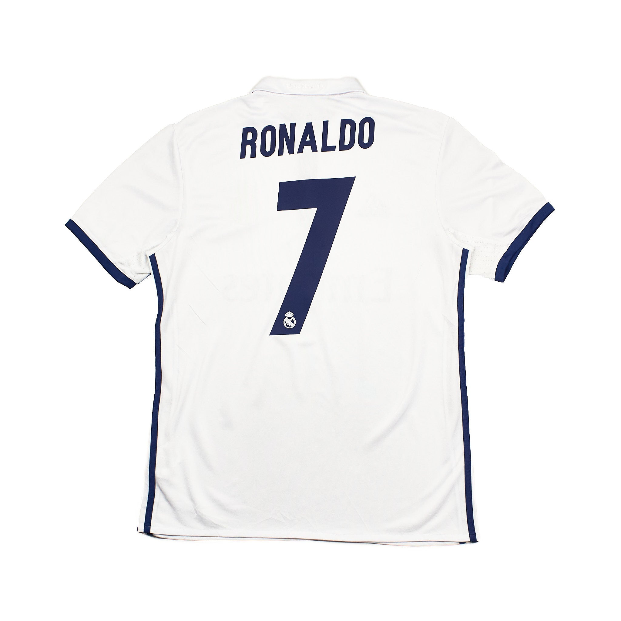 Buy 2016/17 Real Madrid Ronaldo 7 Home Shirt (M) Adidas ~ Free worldwide shipping ~ Authentic Vintage Football Shirts from Cult Kits