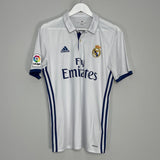 Shop 2016/17 REAL MADRID RONALDO #7 HOME SHIRT (M) ADIDAS, classic football shirts, vintage football shirts & retro soccer jerseys at Cult Kits