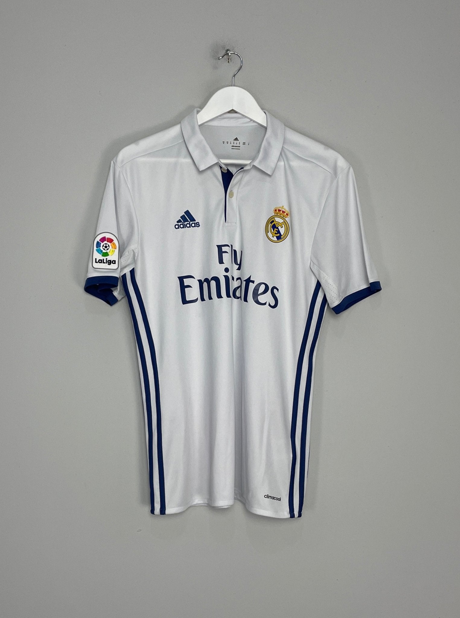 Shop 2016/17 REAL MADRID RONALDO #7 HOME SHIRT (M) ADIDAS, classic football shirts, vintage football shirts & retro soccer jerseys at Cult Kits