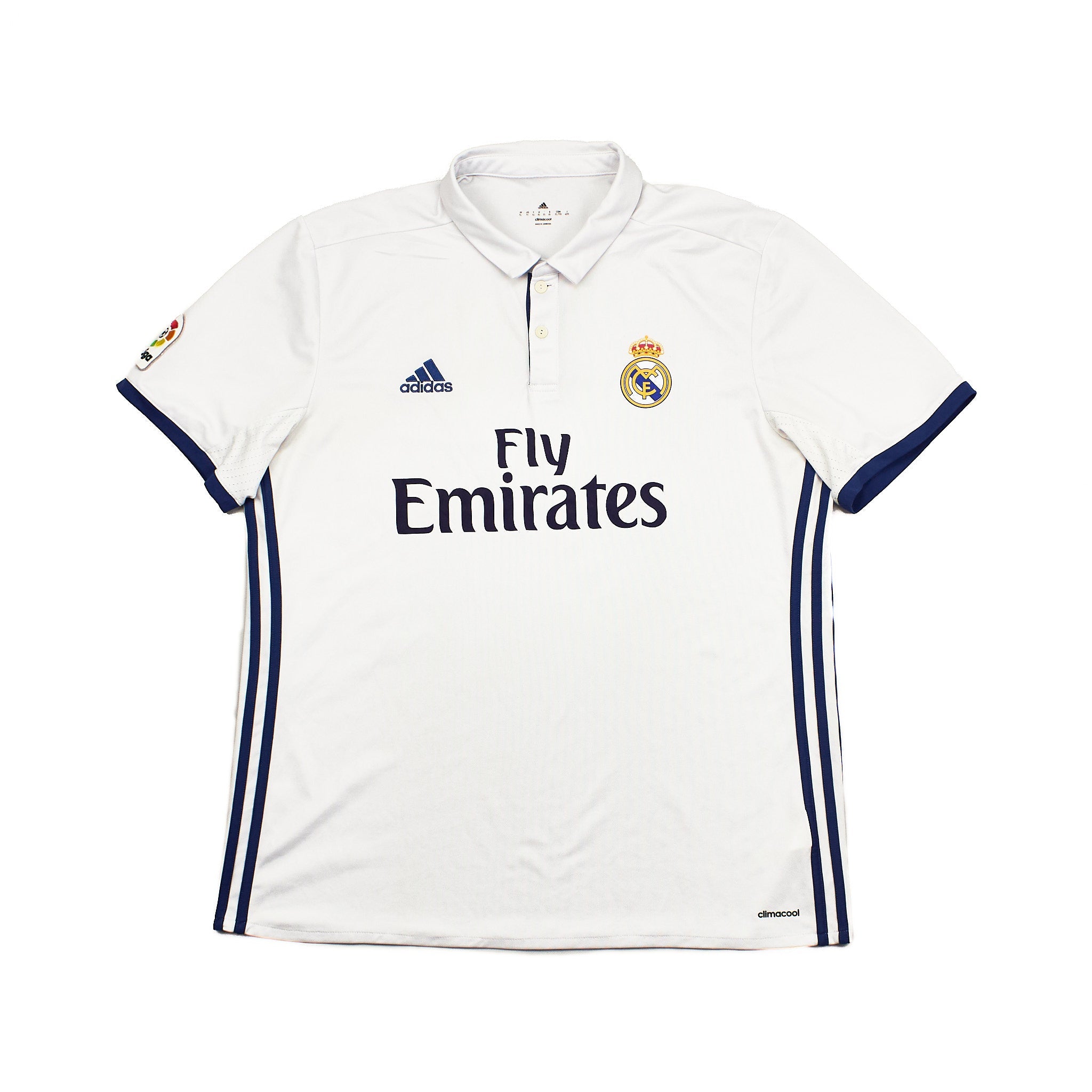 Buy 2016/17 Real Madrid Ronaldo 7 Home Shirt (XL) Adidas ~ Free worldwide shipping ~ Authentic Vintage Football Shirts from Cult Kits