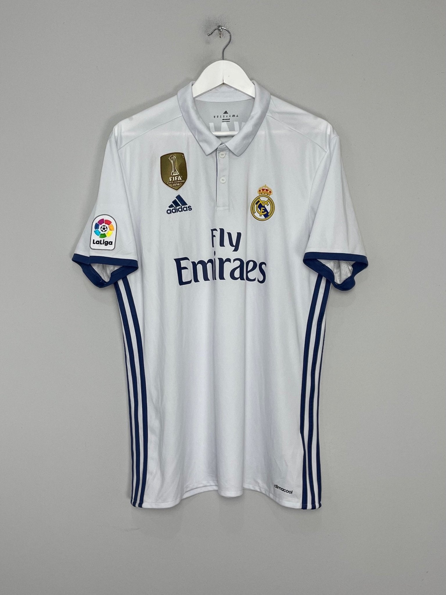 Shop 2016/17 REAL MADRID RONALDO #7 HOME SHIRT (XL) ADIDAS, classic football shirts, vintage football shirts & retro soccer jerseys at Cult Kits