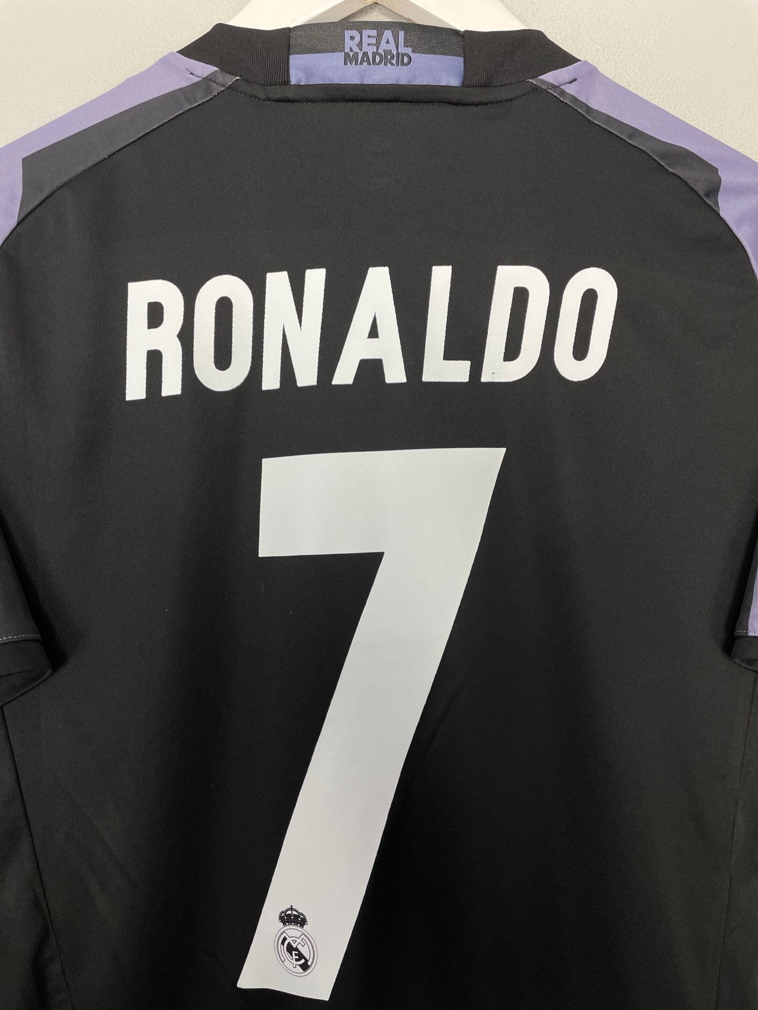 Shop 2016/17 REAL MADRID RONALDO #7 THIRD SHIRT (S) ADIDAS, classic football shirts, vintage football shirts & retro soccer jerseys at Cult Kits