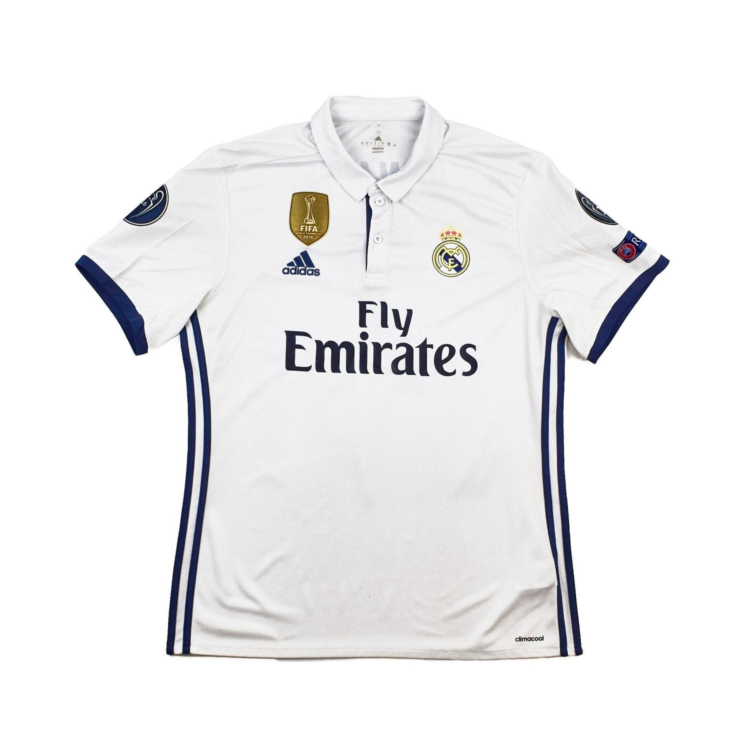 2016 Real Madrid Adidas football shirt - view 2 - Cult Kits