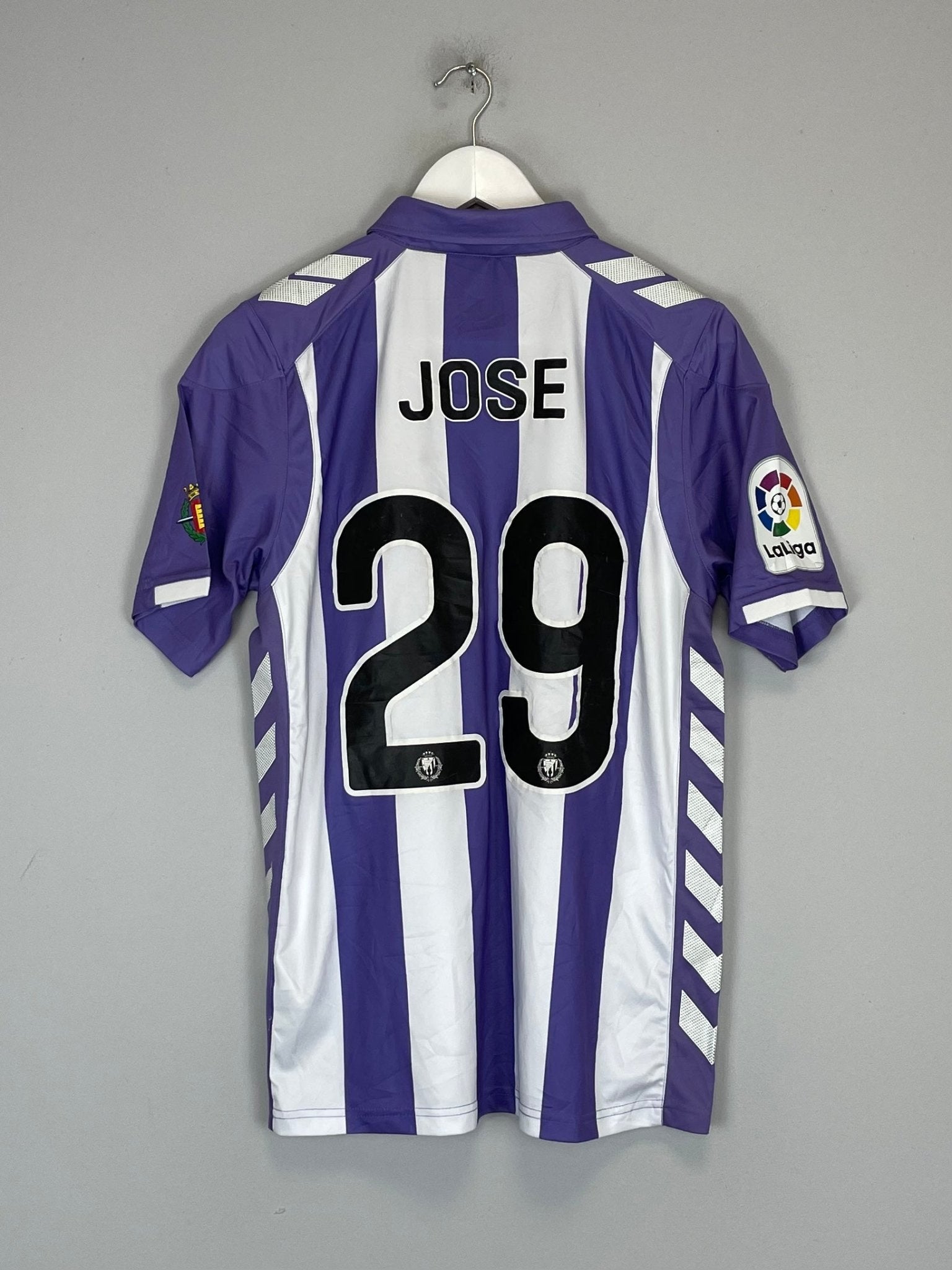 Shop 2016/17 REAL VALLODOLID JOSE #29 HOME SHIRT (L) HUMMEL, classic football shirts, vintage football shirts & retro soccer jerseys at Cult Kits