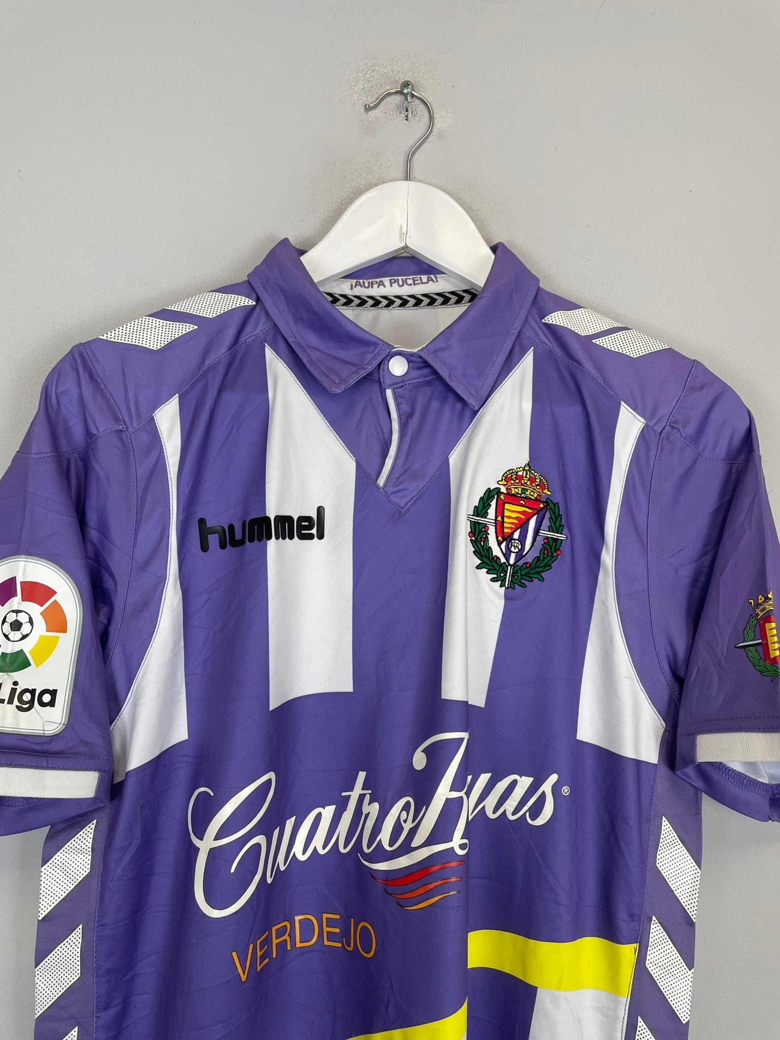 Shop 2016/17 REAL VALLODOLID JOSE #29 HOME SHIRT (L) HUMMEL, classic football shirts, vintage football shirts & retro soccer jerseys at Cult Kits