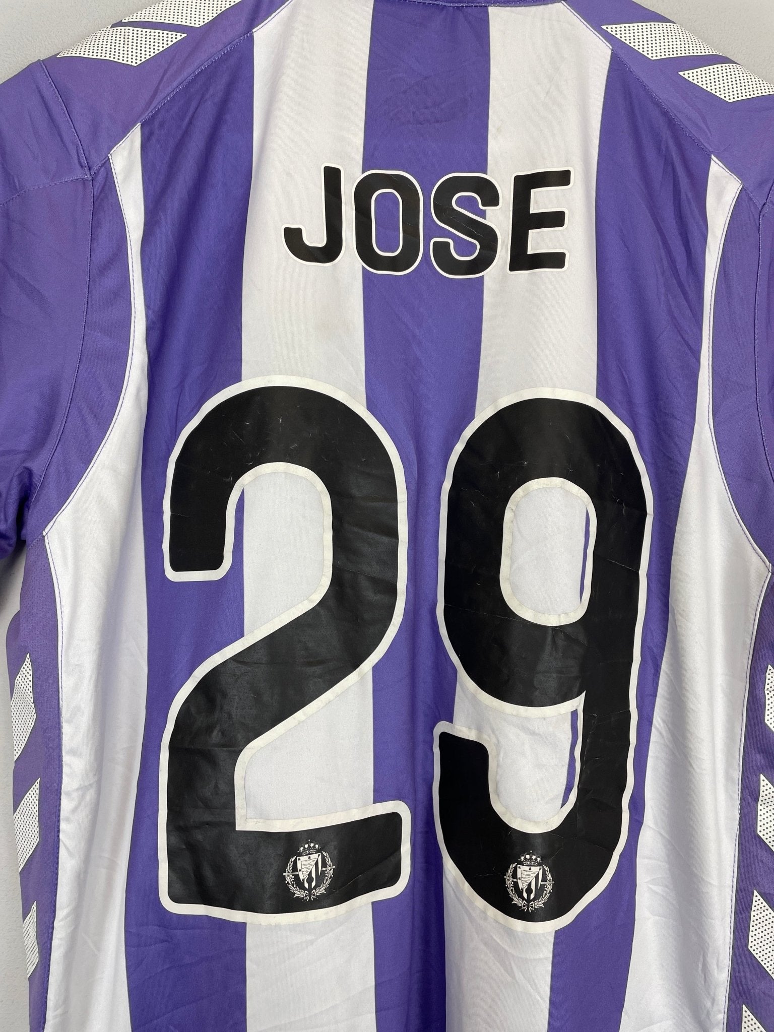 Shop 2016/17 REAL VALLODOLID JOSE #29 HOME SHIRT (L) HUMMEL, classic football shirts, vintage football shirts & retro soccer jerseys at Cult Kits
